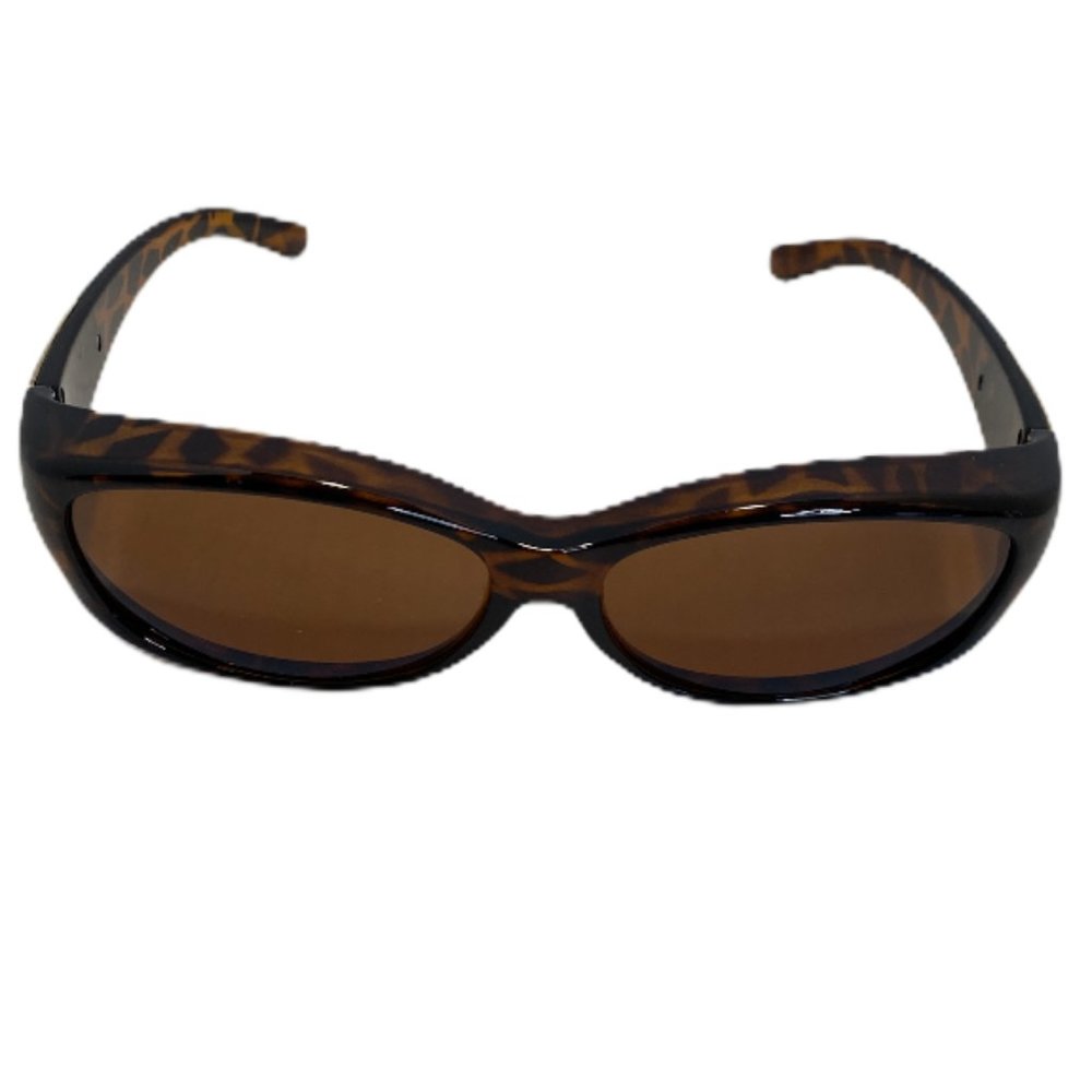 Women's Oval Tortoise Shell Sunglasses
